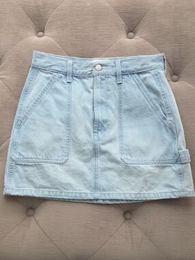 Denim Forum Utility Denim Skirt